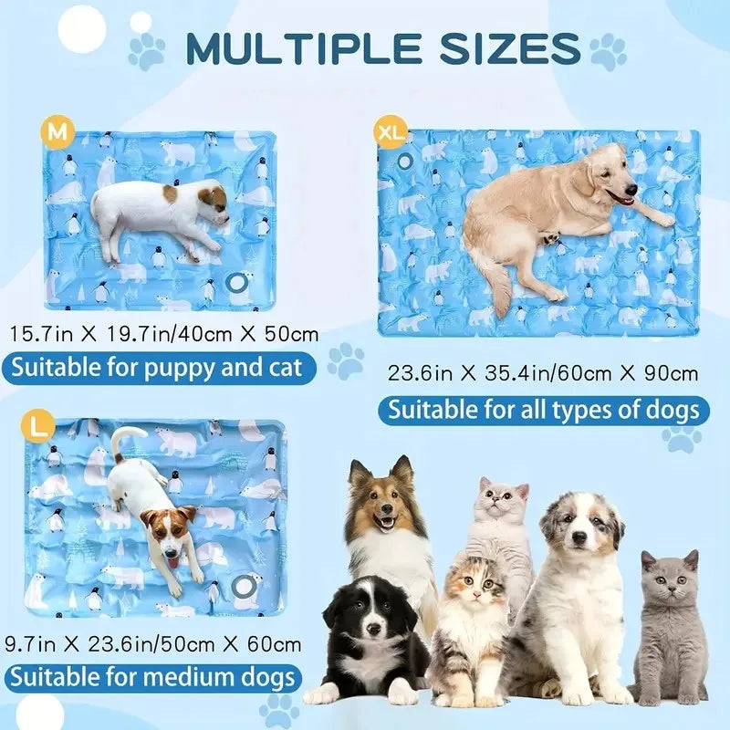 Cute Floor Mat Cool Pet Cooling Mat Self - MyPetDollar.com