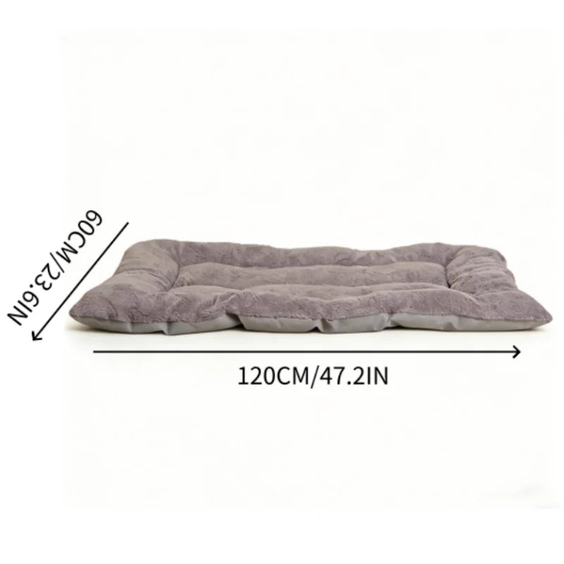 Plush Dog Bed Sofa Thickened Super Soft Polyester Pet Pad