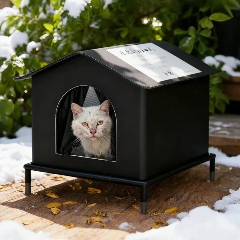 High Quality Oxford Cloth Outdoor Cat House - MyPetDollar.com