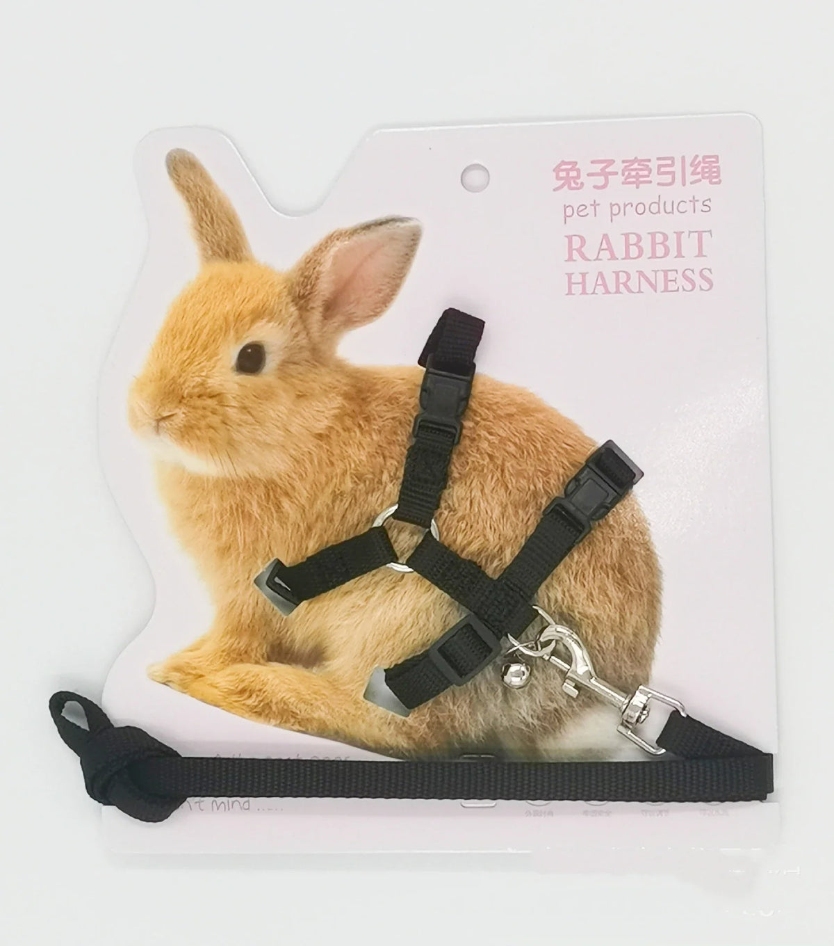 120cm Rabbit Soft Harness Leash – Small Pet Supplies