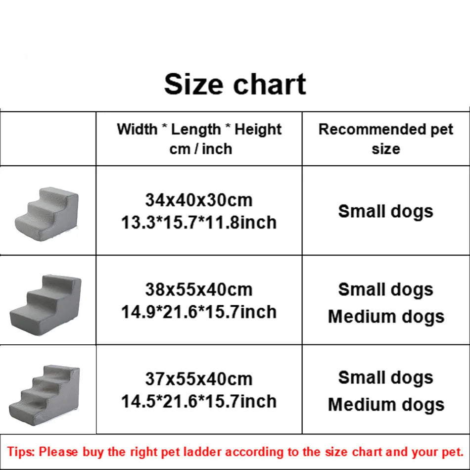 Pet Stairs Toys Cat Dog Ladder 2 3 4 Step - MyPetDollar.com