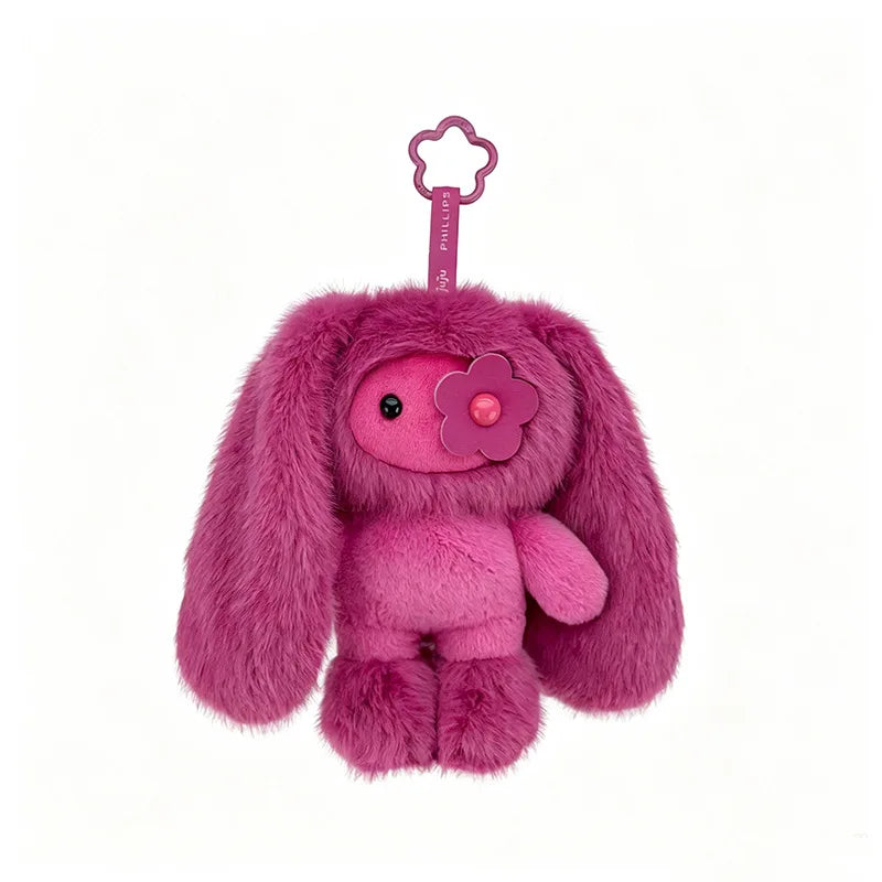 30cm Juju Rabbit Plush Keychain Flower Eye - MyPetDollar.com