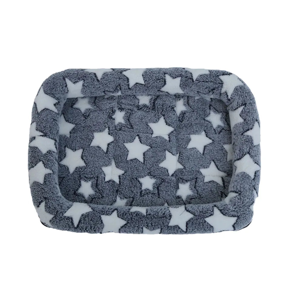 Soft Plush Square Dog Bed Mat Beds for Dogs - MyPetDollar.com