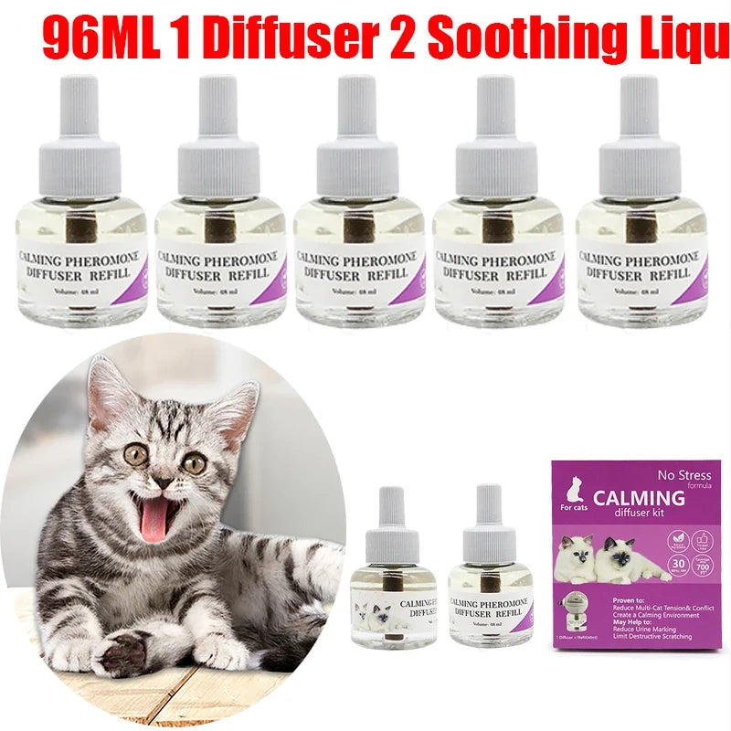 96ML 1 Diffuser 2 Soothing Liquid Pheromones - MyPetDollar.com