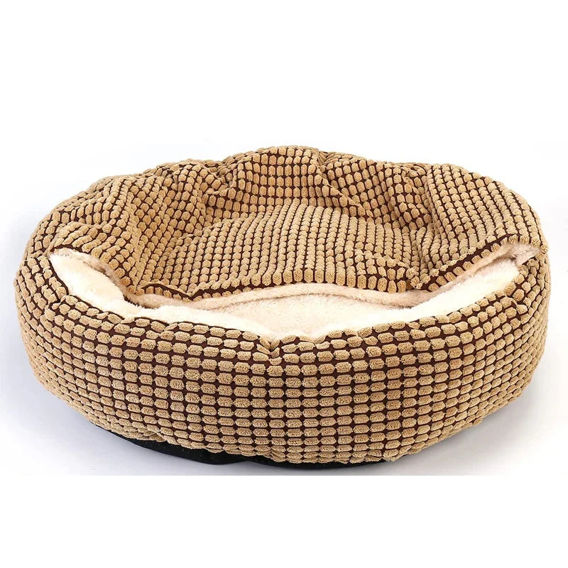 Benepaw Cozy Dog Bed Hooded Fluffy - MyPetDollar.com