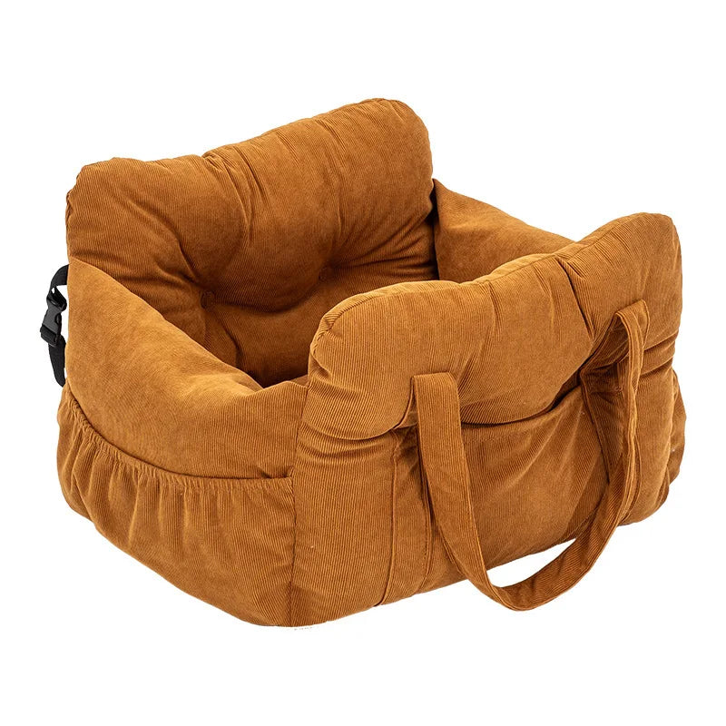 Dog Car Seat with Safety Belt - Non-Slip Pet - MyPetDollar.com