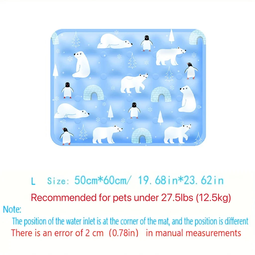 Cute Floor Mat Cool Pet Cooling Mat Self - MyPetDollar.com