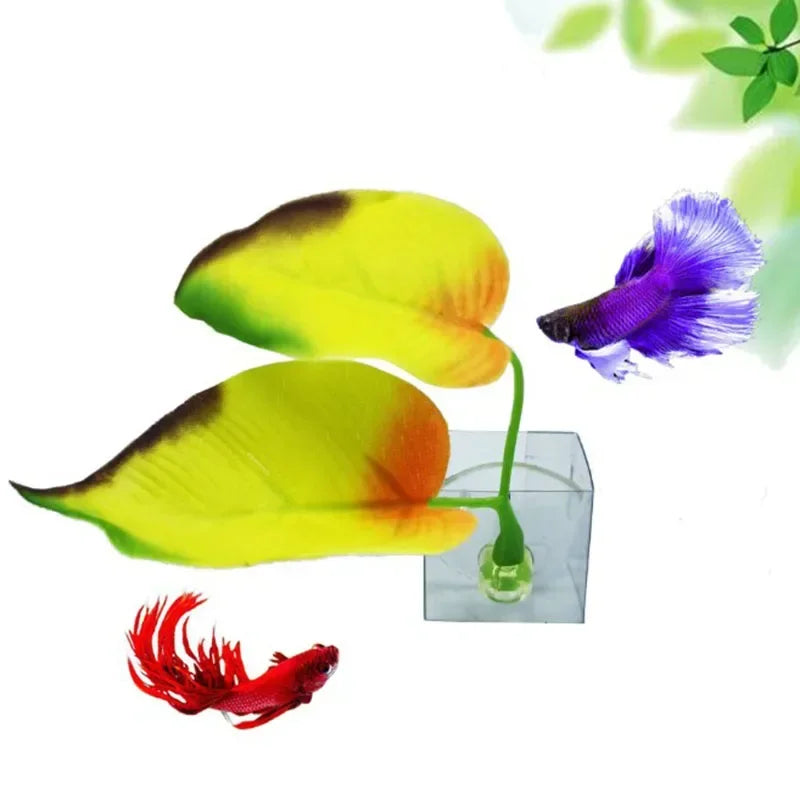 1Pc Artificial Aquarium Leaf Plants - MyPetDollar.com