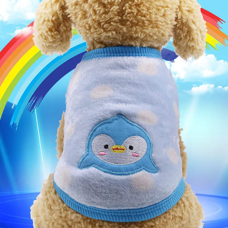 Cute Printed Clothing for Small Cats Dogs - MyPetDollar.com