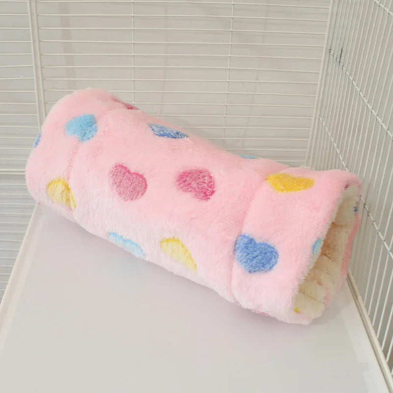 Soft Pet Channel Nest Hamster Warm Flower Branch Mouse Sugar Glider – 2 Sizes