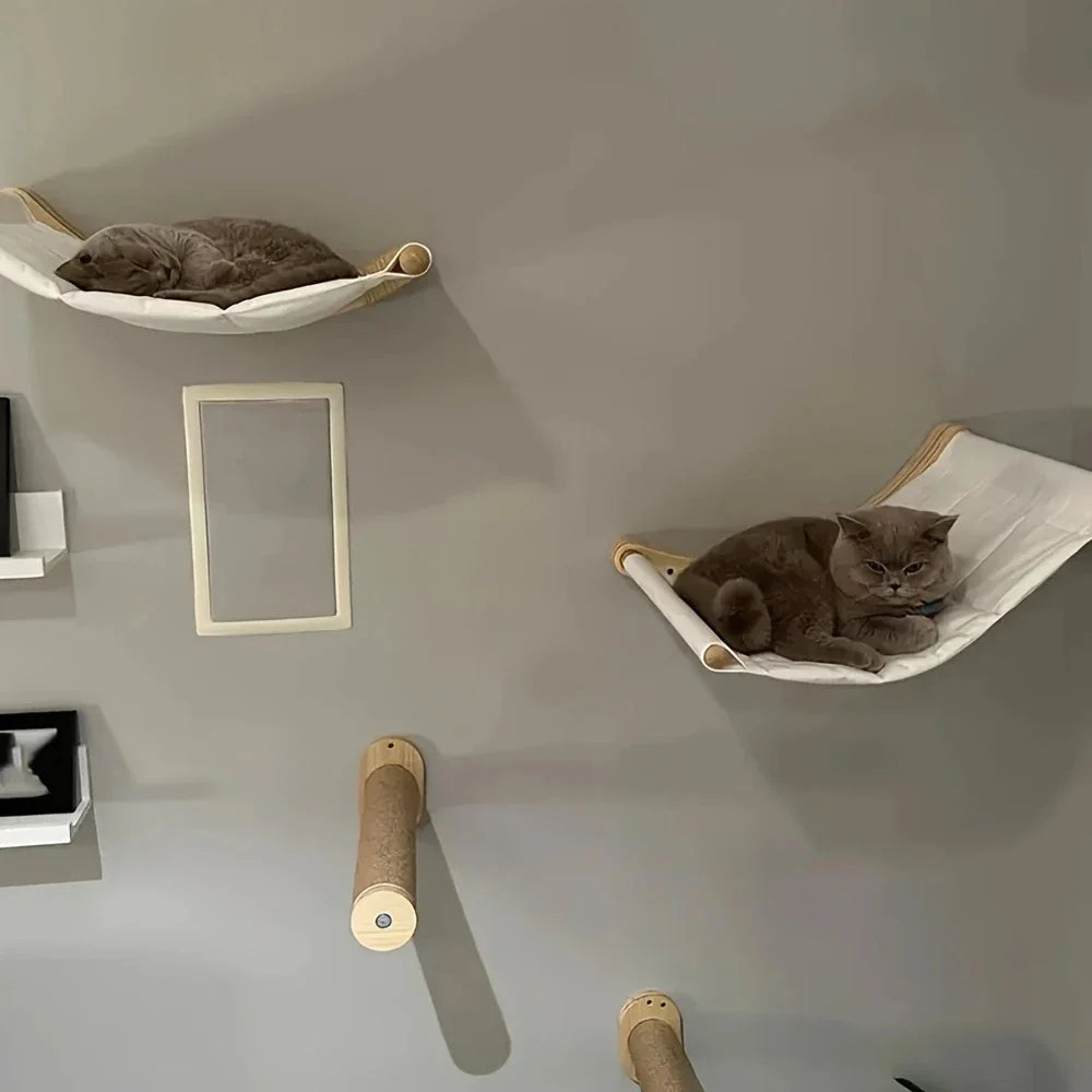 Cat Hammock Wall Mounted Cat Shelf Cat Wall - MyPetDollar.com