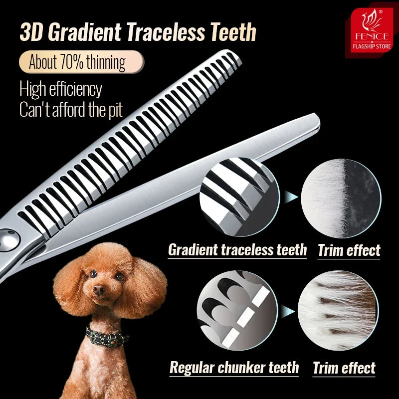 Fenice 7/7.5 Inch VG10 Steel 3D Gradient - MyPetDollar.com