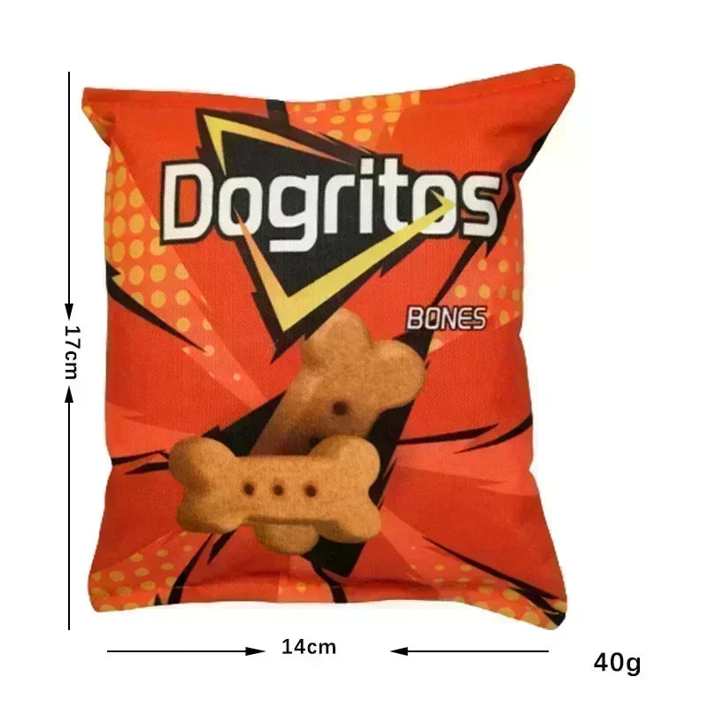 Potato Chip Pouch Funny Dog Toys – Dog Supplies