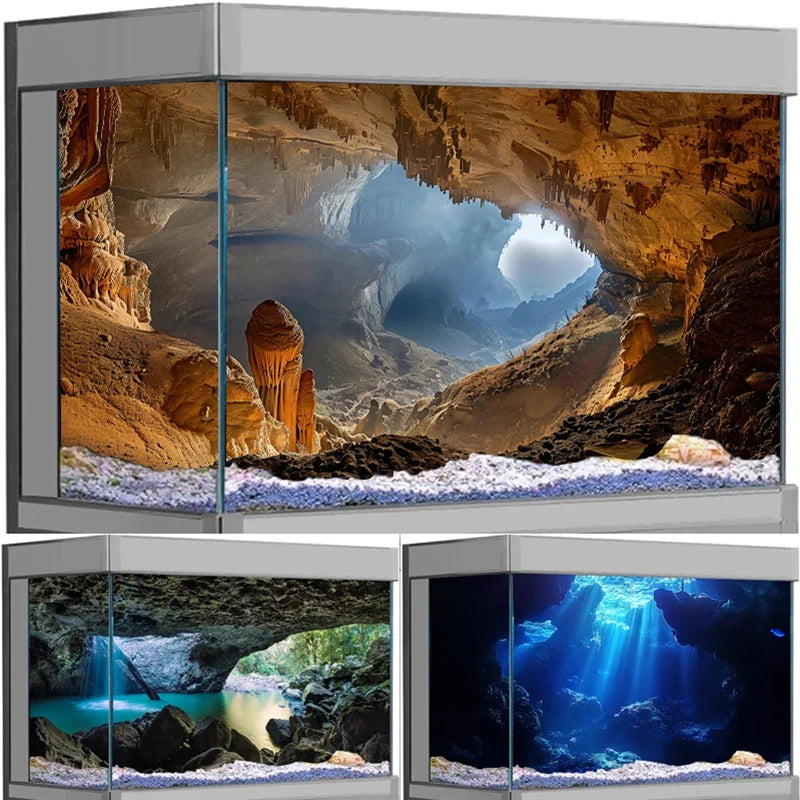 Fish Tank Decor Aquarium Background Sticker - MyPetDollar.com