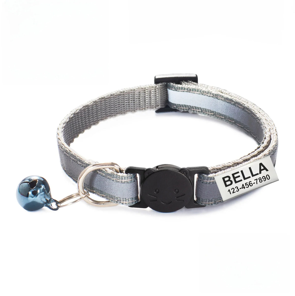 13 Colors Custom Engraved Reflective Cat - MyPetDollar.com
