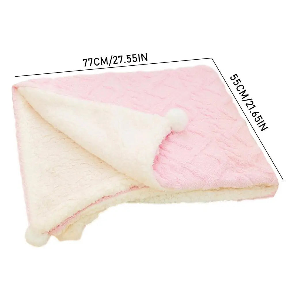 Pet Blanket Dog Fluffy Towel Blanket Fleece - MyPetDollar.com