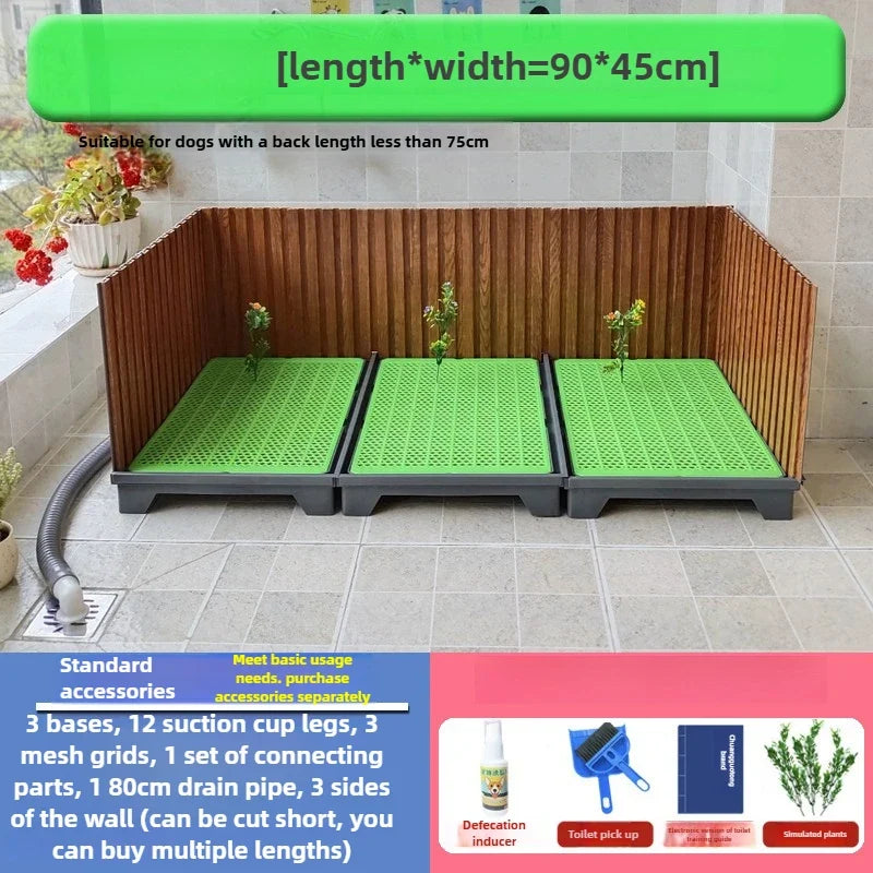 Pet Toilet with Baffle Flushing Water - MyPetDollar.com