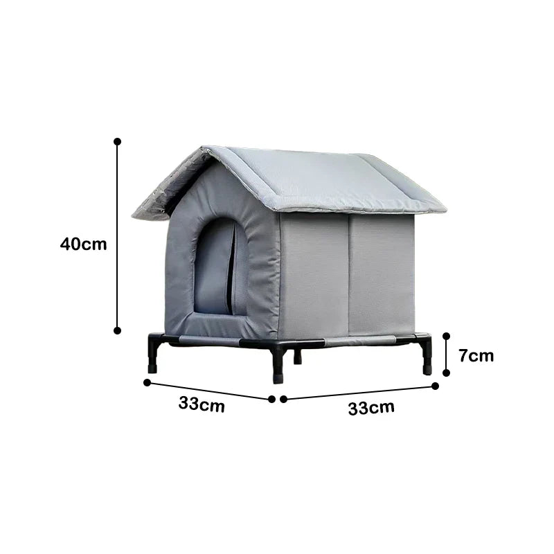 Waterproof Outdoor Pet House Thickened Cat Nest – 6 Colors