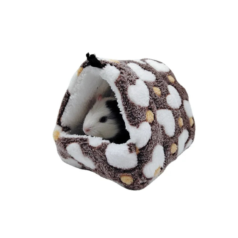 Rat Hammock Soft Ferret Hideout Bed Hanging Hamster Tunnel for Small Pets