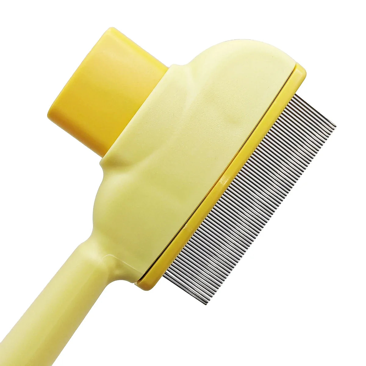 Dog Brush Cat Comb Self Cleaning Hair Remover – 15 Colors