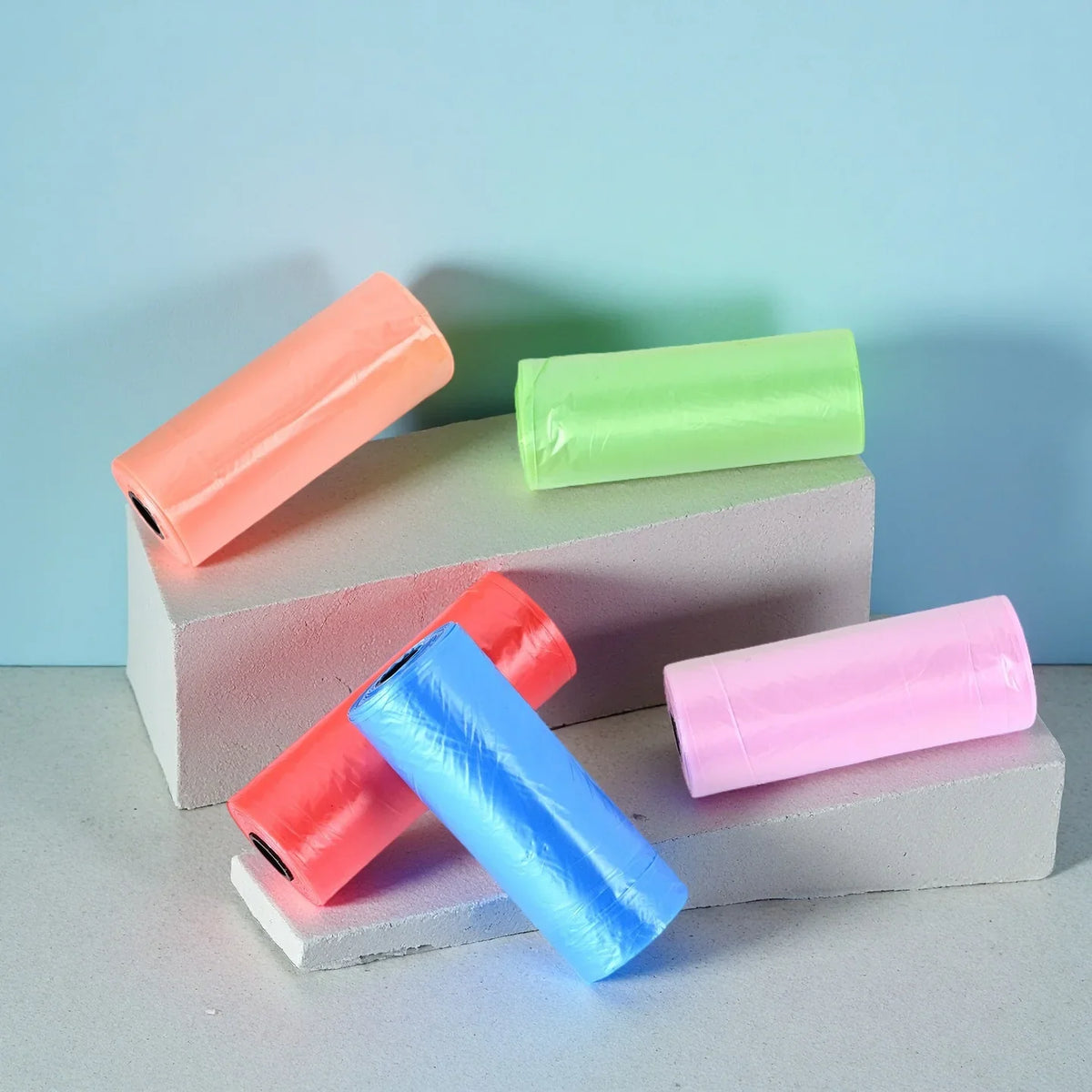 New Rolled Dog Poop Bag Biodegradable - MyPetDollar.com