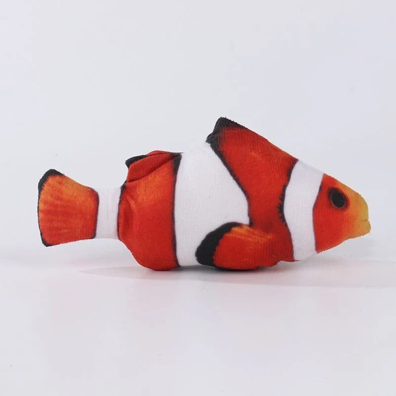 Of Cat-teasing Toys Simulation Fish Cat Chew Plush