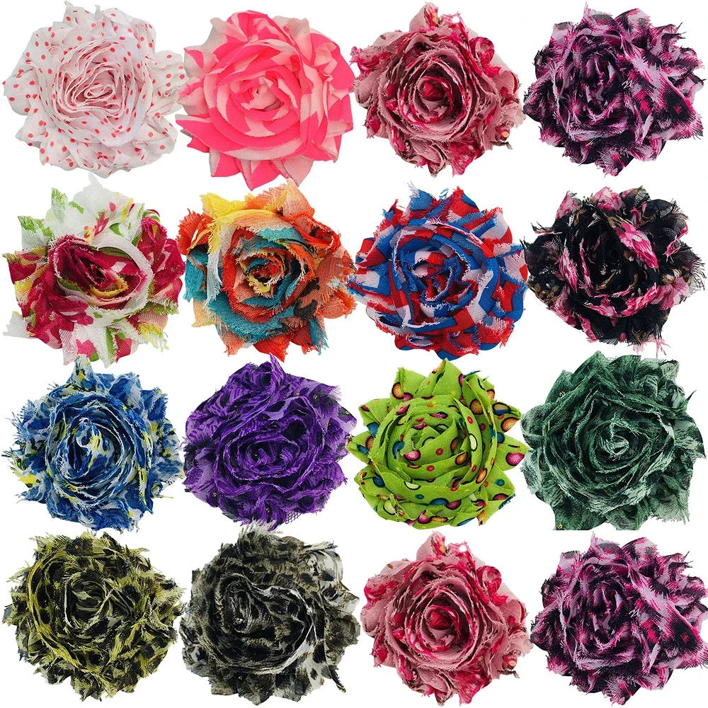 50 Spring Dog Accessories Slidable Pet Bowties Flower