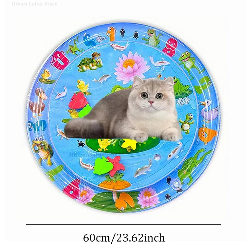 Pet Supplies Thickened Inflatable Water Bed – 5 Colors