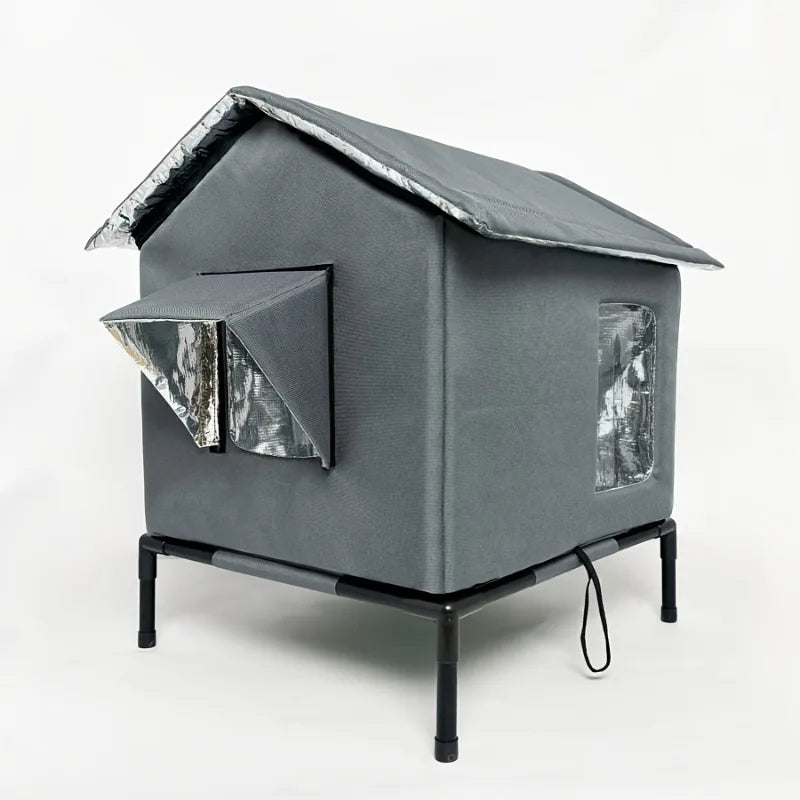 Winter Outdoor Cats Shelter Oxford Cloth - MyPetDollar.com