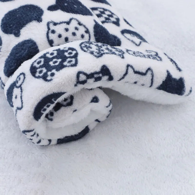 Soft Flannel Thickening Pet Soft Fleece Pad - MyPetDollar.com