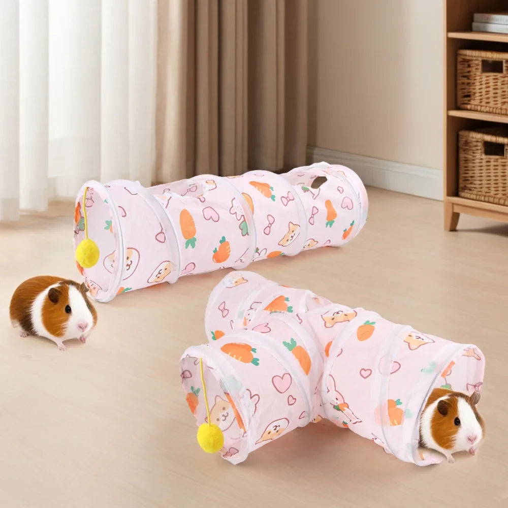 Carrot Shaped Hamster Hideout Foldable - MyPetDollar.com