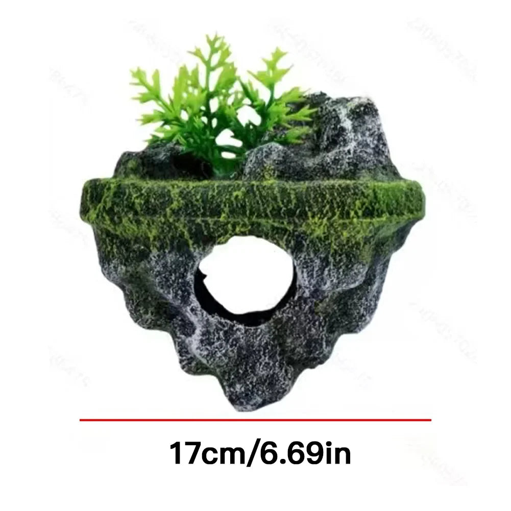 Mini Floating Island Ornament for Aquariums