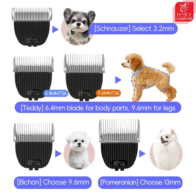 Fenice Spare Hair-length Blades for Pet - MyPetDollar.com