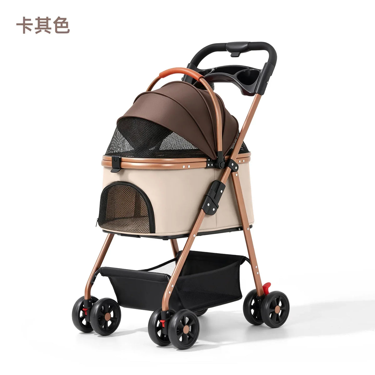Lightweight Small Pet Stroller for Dogs – Carriers, Bags & Travel