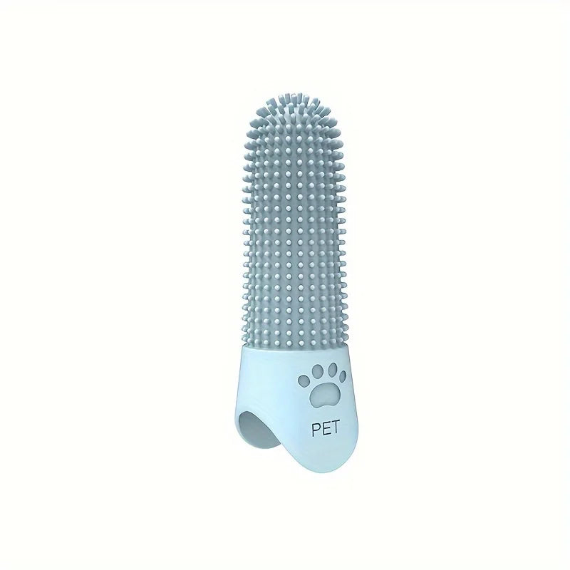 Durable 360° Soft Silicone Pet Finger Toothbrush