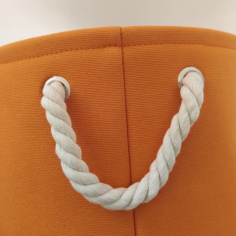 Round Dog Pet Toy Basket Cat Clothes Storage - MyPetDollar.com