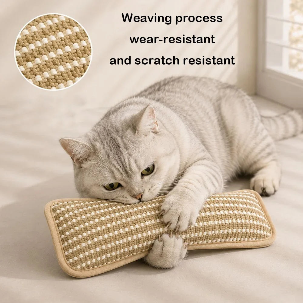 Catnip Pillow Interactive Kicker Toy Sisal - MyPetDollar.com