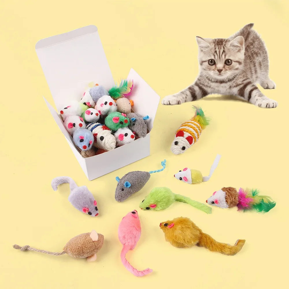 4/16/32/48PCS Bite Resistance False Mouse - MyPetDollar.com