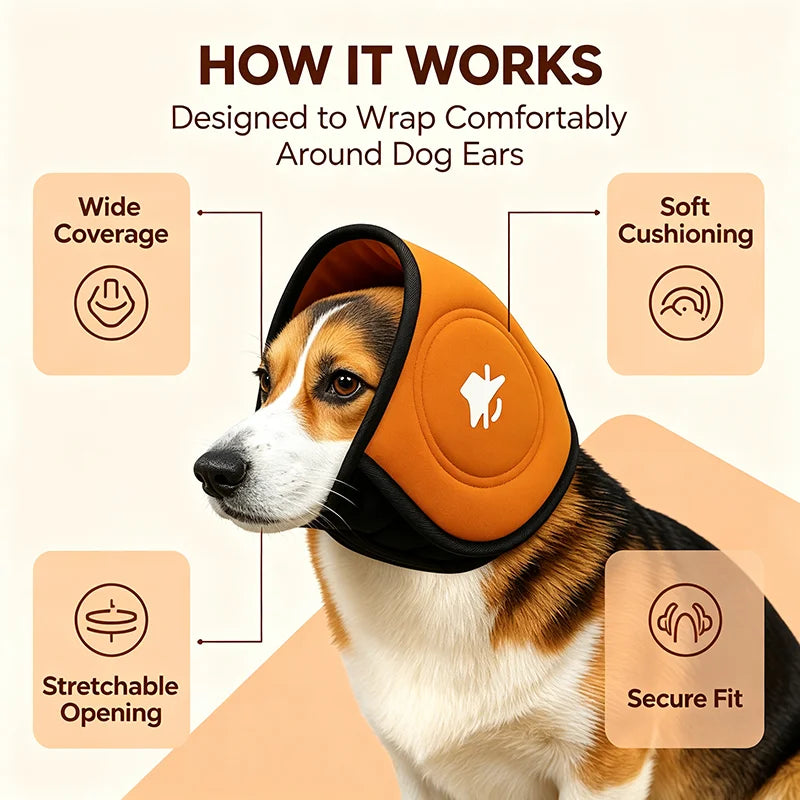 Pet Dog Ear Protection Noise Cancelling Ear - MyPetDollar.com