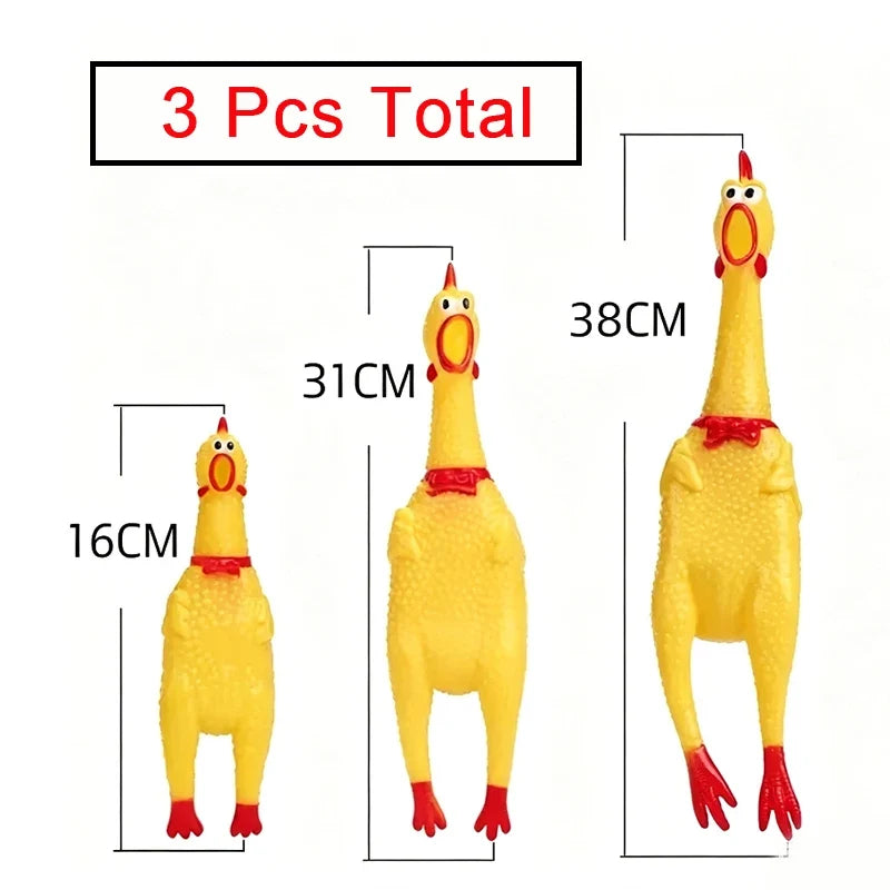 2/3/5PCS Chicken Screaming Chicken Squeezing - MyPetDollar.com