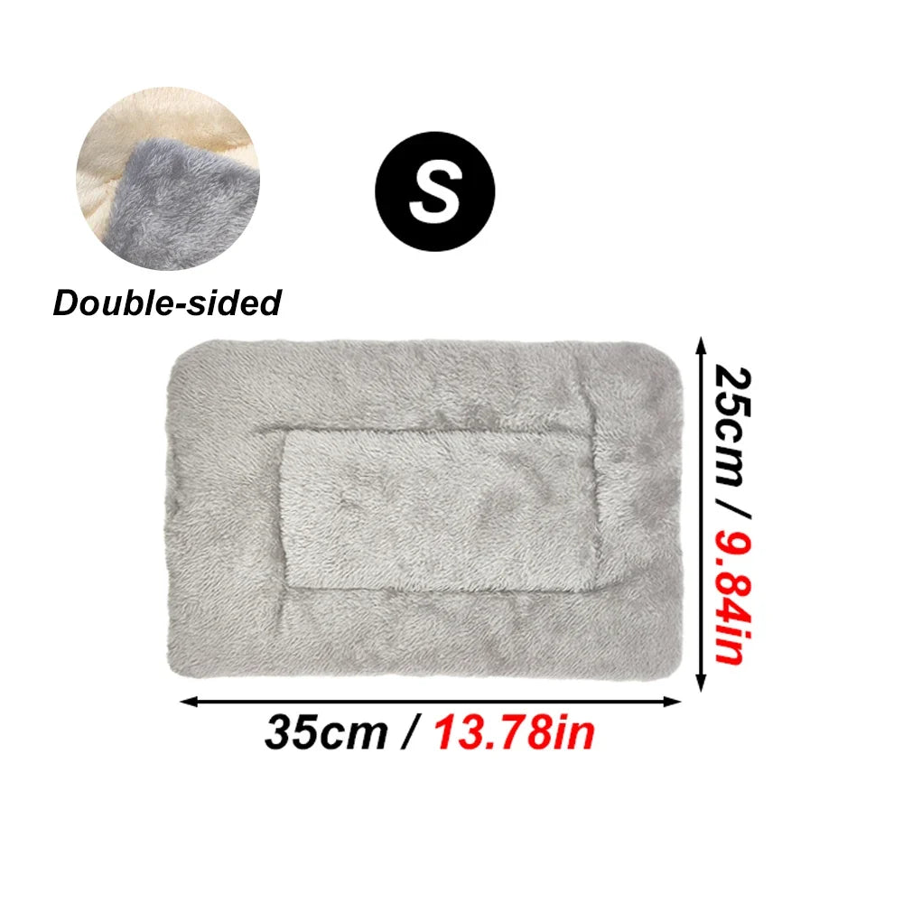 Soft Warm Winter Reversible Plush Hamster Pad – 4 Colors