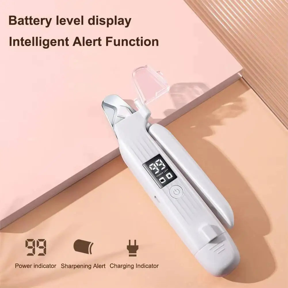 2 in 1 Electric Pet Nail Trimmer with LED - MyPetDollar.com