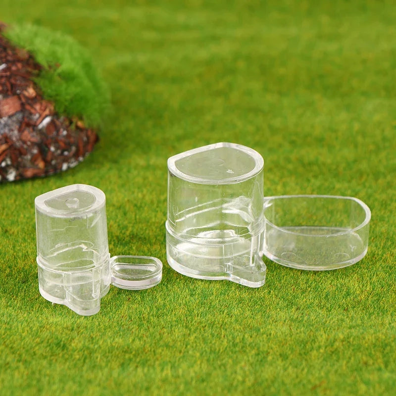 1Pc Round Design Food&Water Feeding Area For - MyPetDollar.com