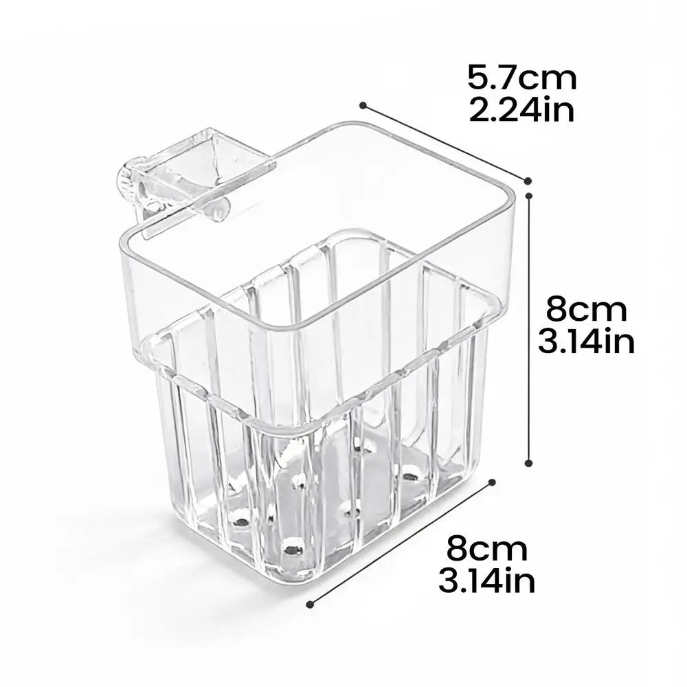Transparent Hangable Cup Aquarium Plant