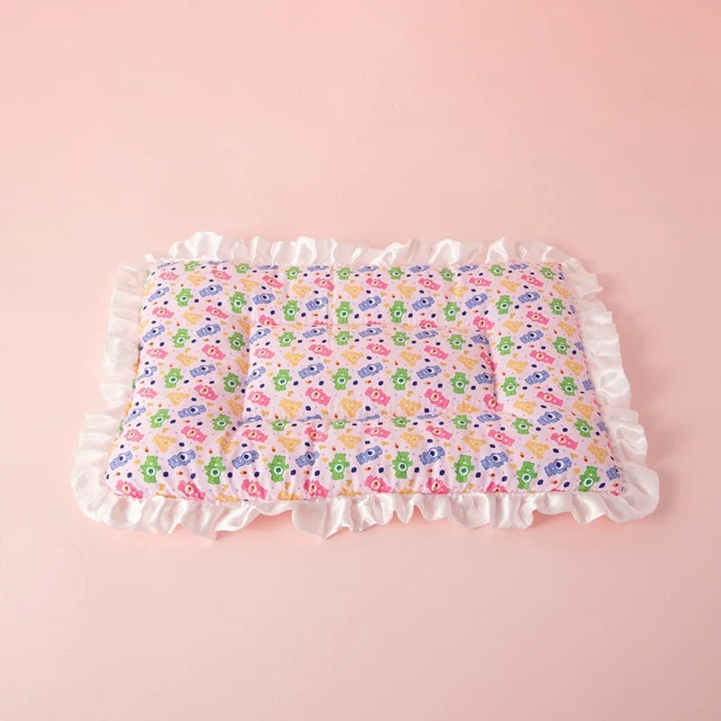 Summer New Pet Lace Ice Cushion Washable - MyPetDollar.com