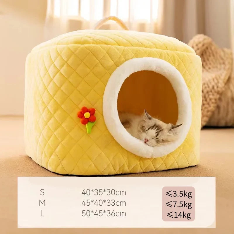 New Winter Pet House Dog Soft Nest Kennel - MyPetDollar.com