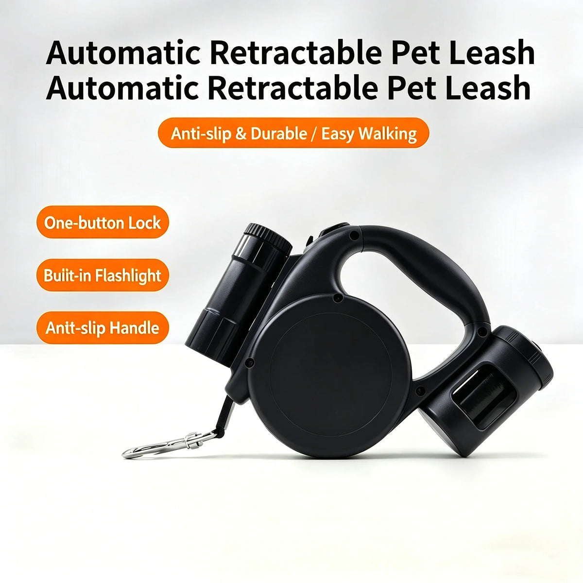 Durable Pet Leash, Nylon Retractable Dog Lead – Dog Leashes & Leads