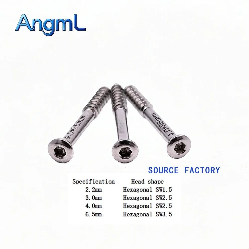 10pcs 2.2/3.0/4.0/6.5mm Stainless Steel Lag - MyPetDollar.com