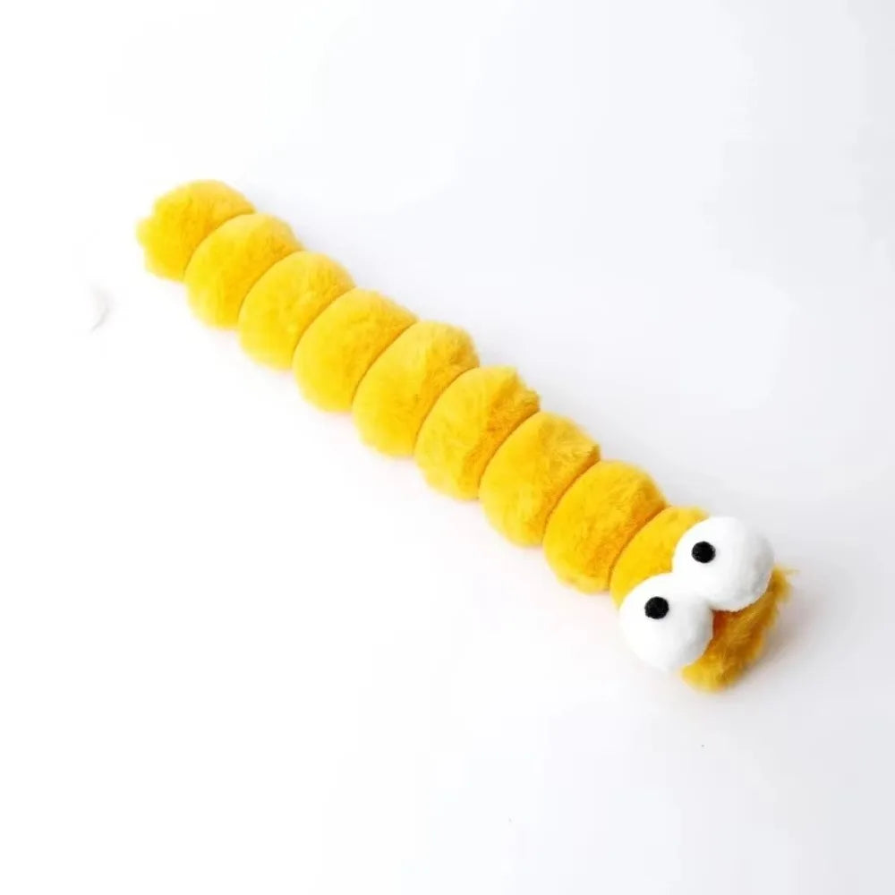 Interactive Caterpillar Cat Chew Bite-proof