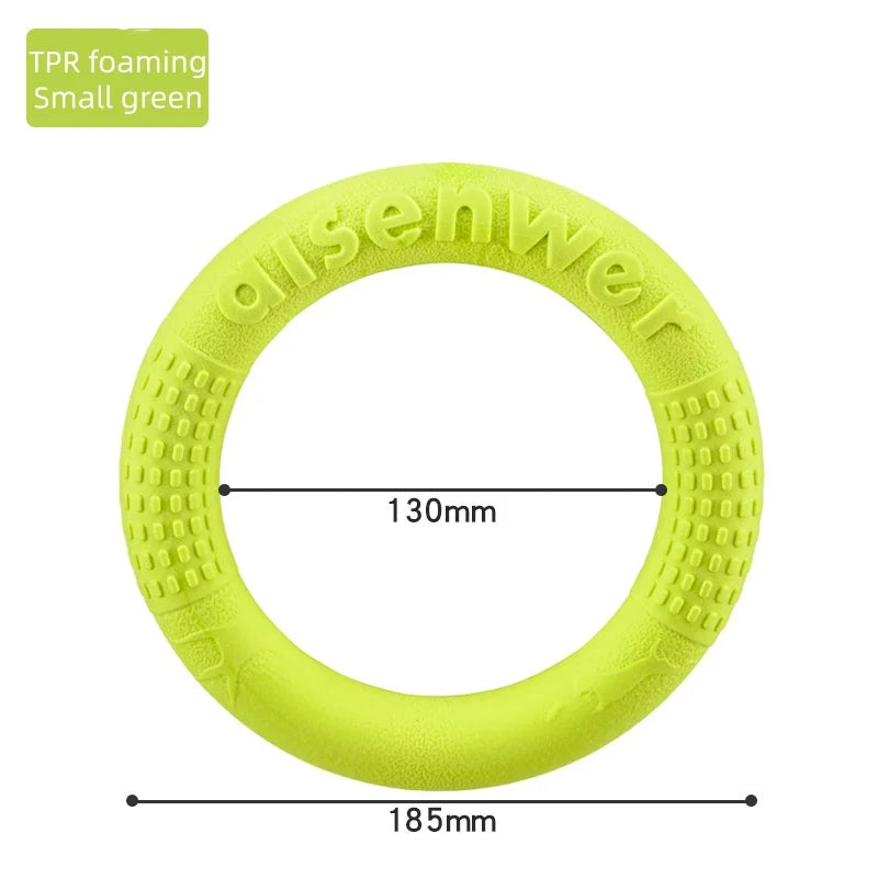 EVA Dog Flying Disc Waterproof Floating Design Chew Resistant